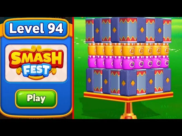 Smash Fest Level 94 board layout