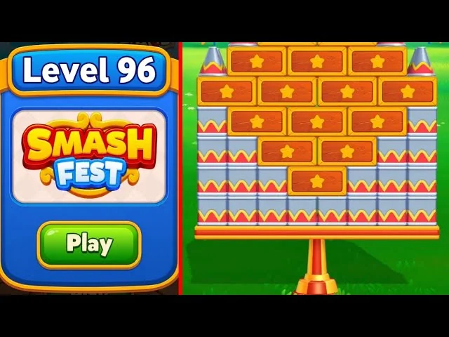 Smash Fest Level 96 board layout