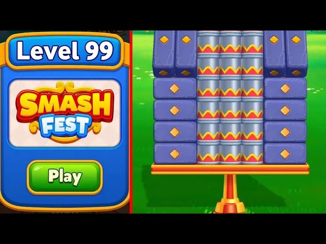 Smash Fest Level 99 board layout